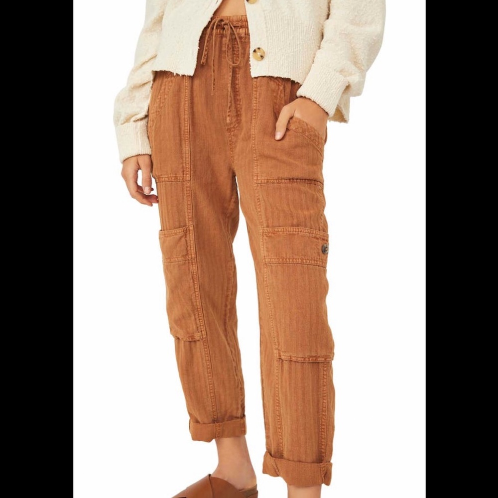 Feelin Good Utility Pant in Campground